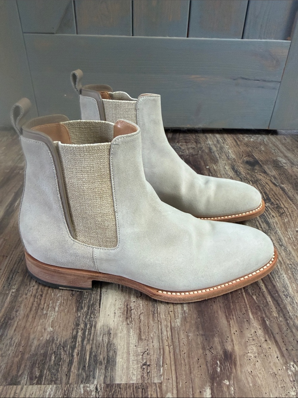 Lucchese Antonia Round Toe Pull on Booties Size 9B - Picture 2 of 11